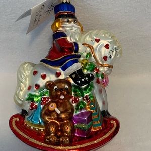 Christopher Radko Rocking Cracker Ornament